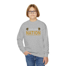 Load image into Gallery viewer, Youth Sweatshirt - Trojan Nation