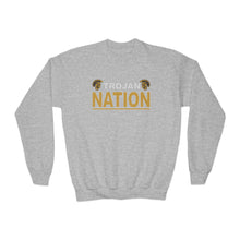 Load image into Gallery viewer, Youth Sweatshirt - Trojan Nation