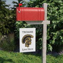 Load image into Gallery viewer, Garden Flag - Trojans Live Here