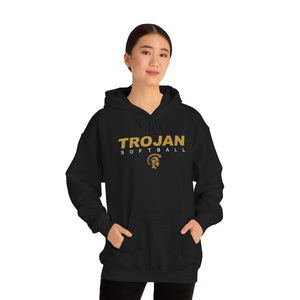 Adult Pullover Hoodie - Trojan Softball