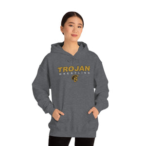 Adult Pullover Hoodie - Trojan Wrestling