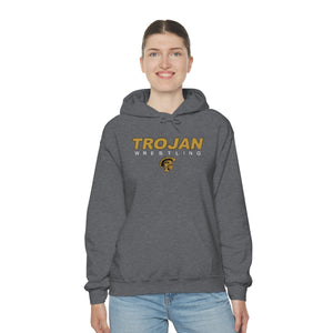 Adult Pullover Hoodie - Trojan Wrestling