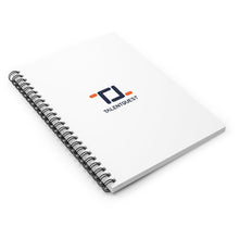 Load image into Gallery viewer, Spiral Notebook - Navy Logo