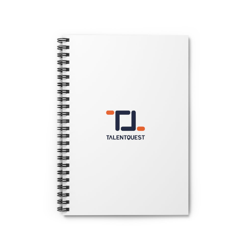 Spiral Notebook - Navy Logo