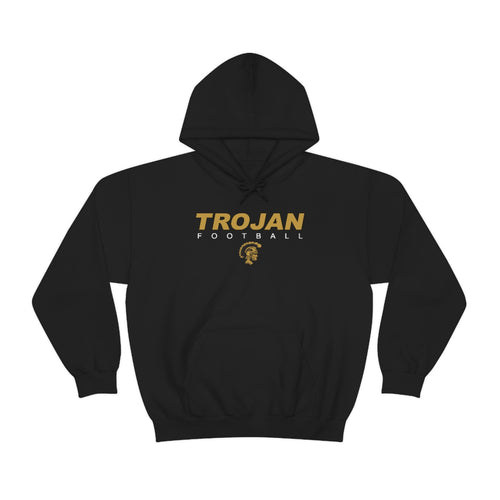 Adult Pullover Hoodie - Trojan Football