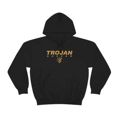 Adult Pullover Hoodie - Trojan Soccer