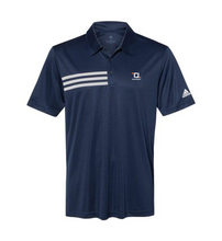Load image into Gallery viewer, Adidas 3 Stripe Performance Polo
