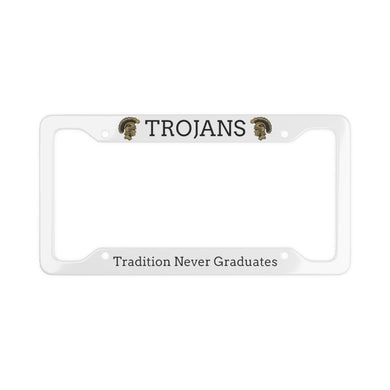License Plate Frame - Trojans Tradition
