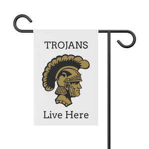 Garden Flag - Trojans Live Here