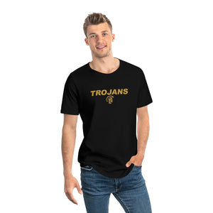 Men's Jersey Curved Hem Tee - Trojans