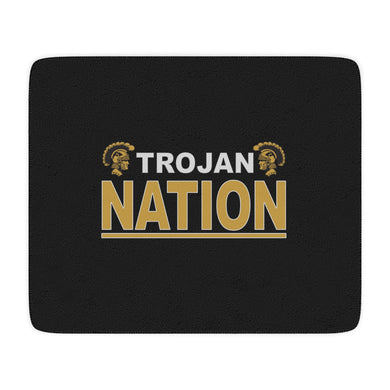 Sherpa Blanket - Trojan Nation