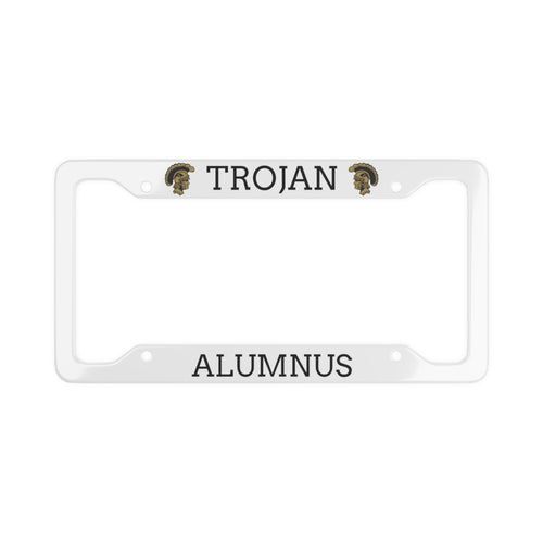 License Plate Frame - Trojans Alumnus