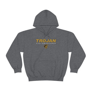 Adult Pullover Hoodie - Trojan Colorguard