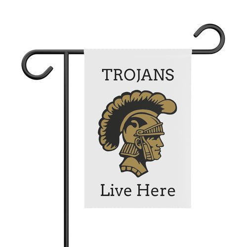 Garden Flag - Trojans Live Here