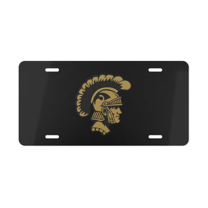 License Plate - Trojan Head