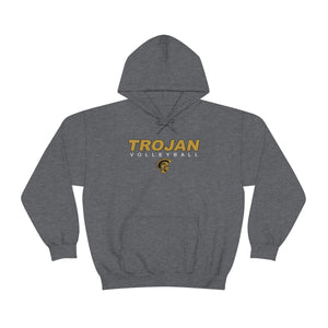 Adult Pullover Hoodie - Trojan Volleyball