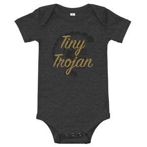 Baby Onesie - Black Tiny Trojan