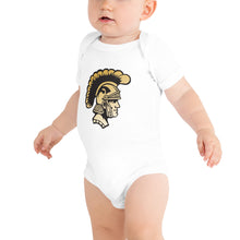 Load image into Gallery viewer, Baby Onesie - Trojan Head Slant