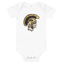 Load image into Gallery viewer, Baby Onesie - Trojan Head Slant