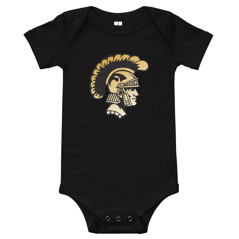 Baby Onesie - Trojan Head Slant