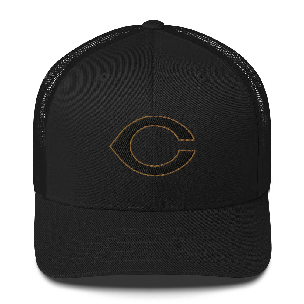 Trucker Hat - Carrollton C (Black)