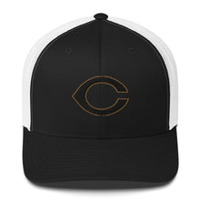 Load image into Gallery viewer, Trucker Hat - Carrollton C (Black)