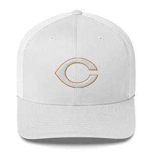 Trucker Hat - Carrollton C (White)