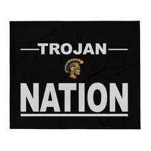 Load image into Gallery viewer, Throw Blanket - Trojan Nation