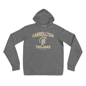 Adult Pullover Hoodie - Carrollton Trojans Arc