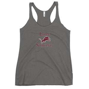 Women's Racerback Tank - Lion Strong