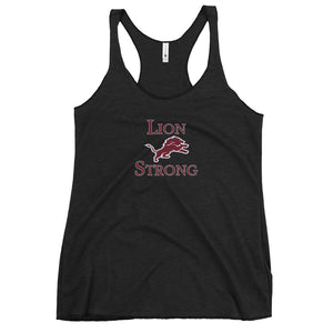 Women's Racerback Tank - Lion Strong